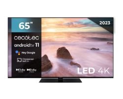 TV CECOTEC ALU20065Z 65" 4K UHD Smart TV Negro (02602)
