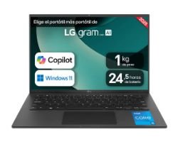 LG Gram i5 16Gb 512SSD 14" W11P Negro (14Z90RU-G.AP55B)